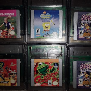 Authentic Nintendo Gameboy Color Games