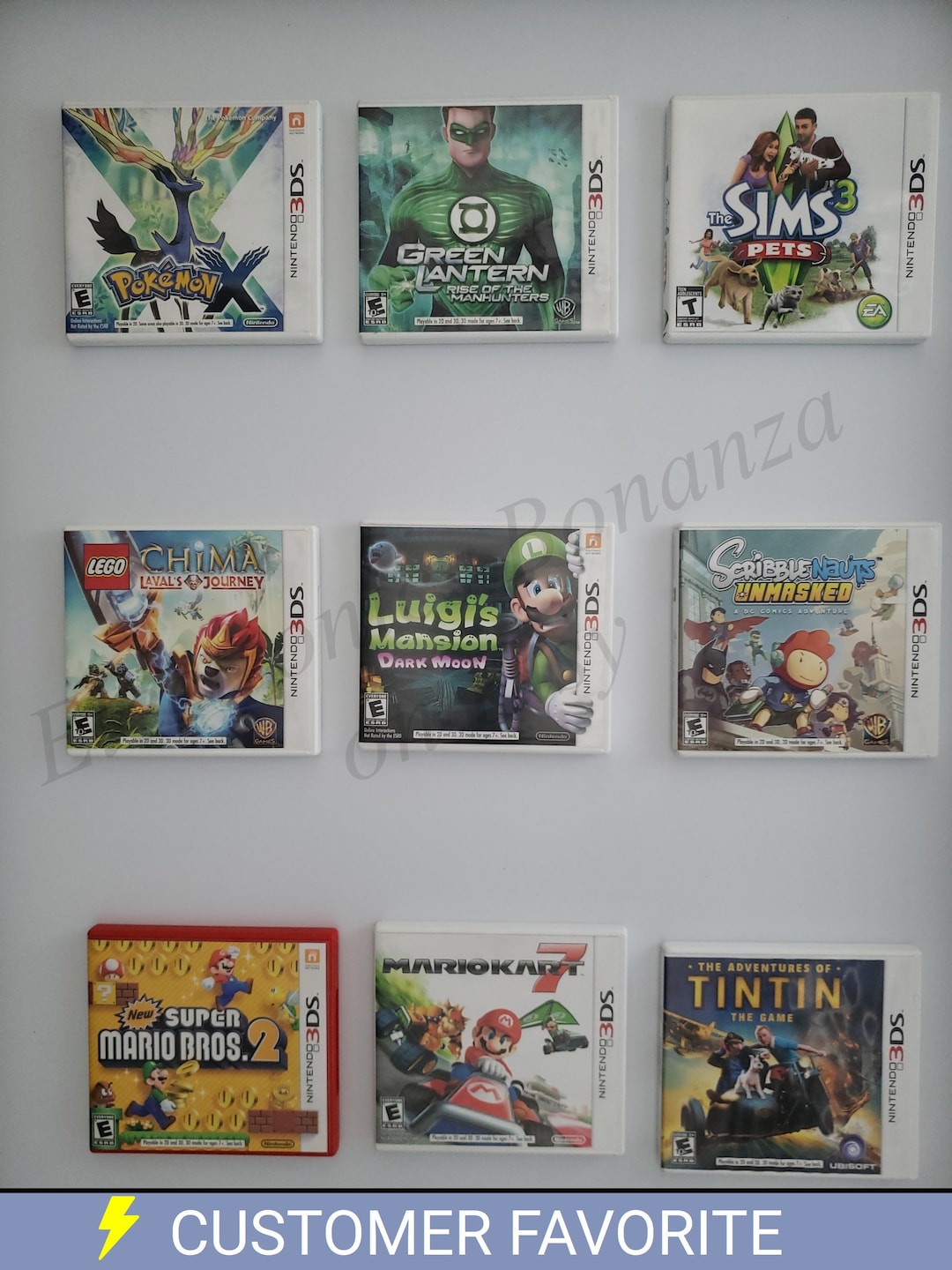 Authentic Nintendo 3DS Games - Etsy