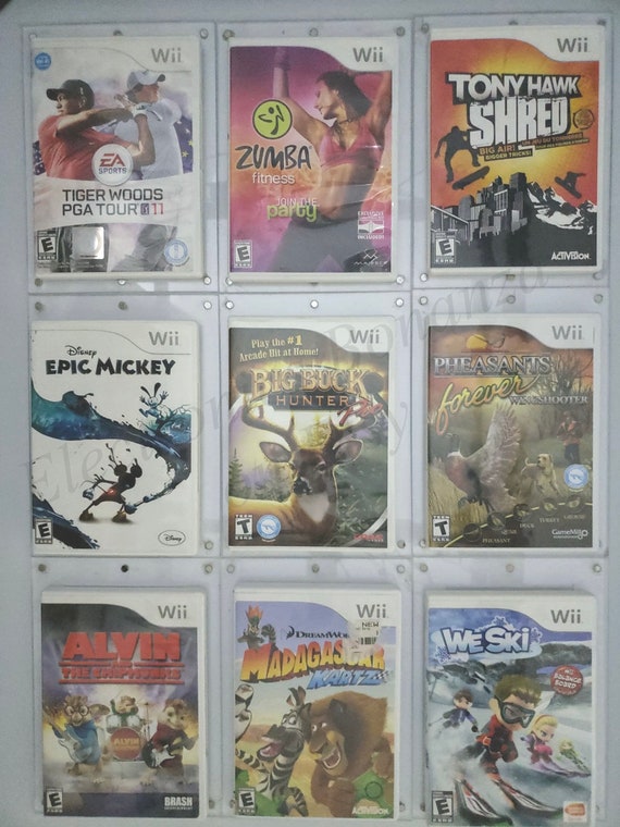 Authentic Nintendo Wii Games - Etsy