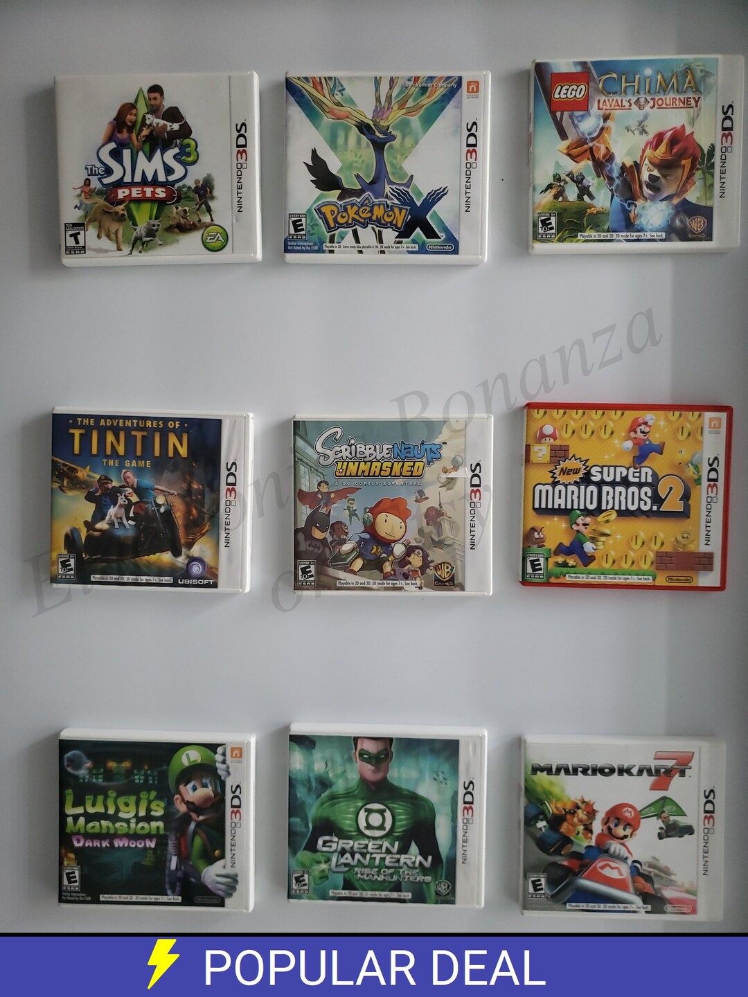 ニンテンドー3DS、DSソフトセット The Legend of Zelda Series Nintendo 3DS / DS Game soft Set Used