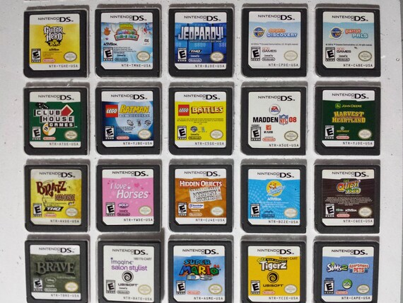 Authentic Nintendo DS Games for DS / Dslite / Dsi / 3DS XL and 2DS