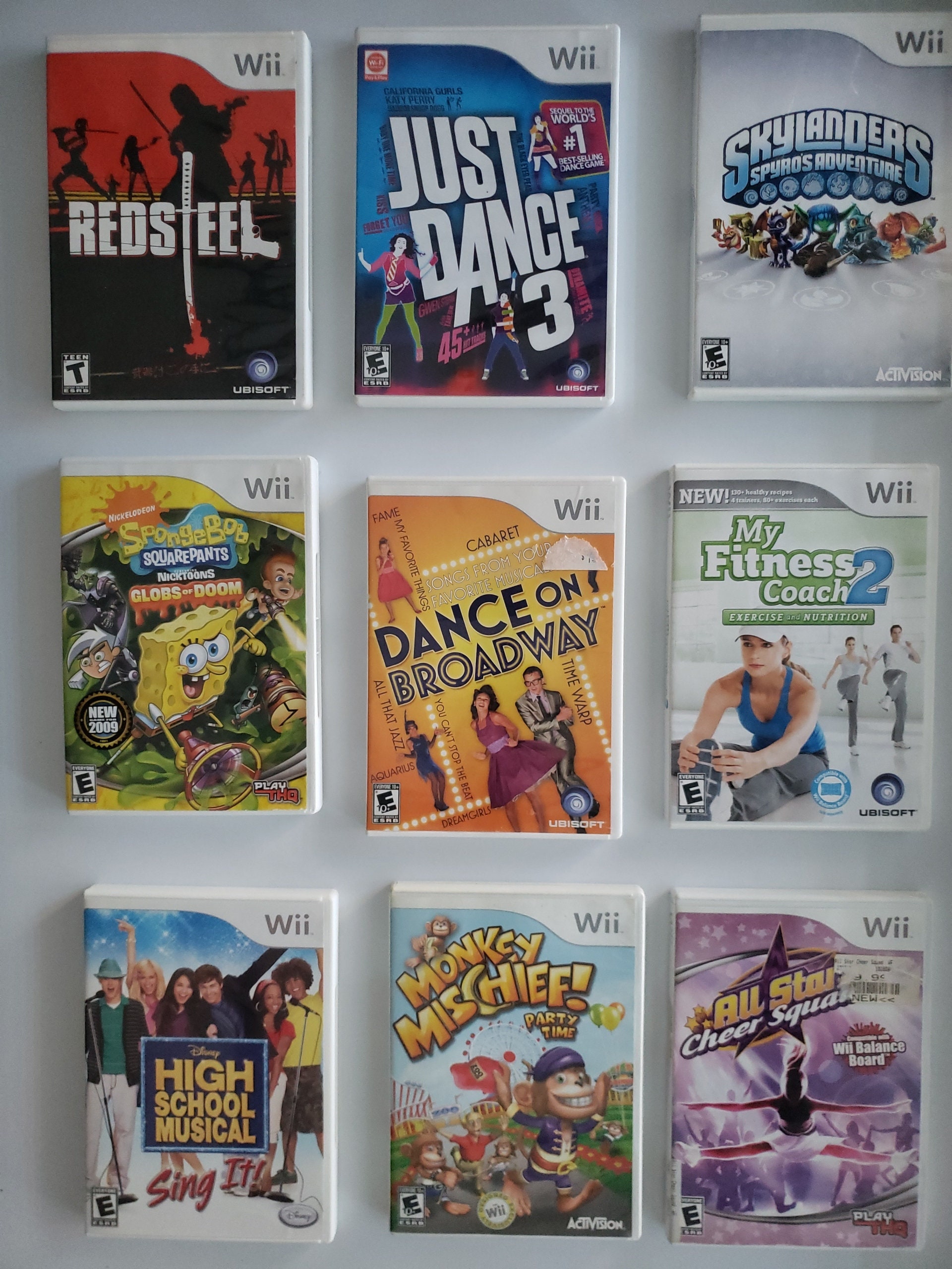 Authentic Nintendo Wii Games - Etsy