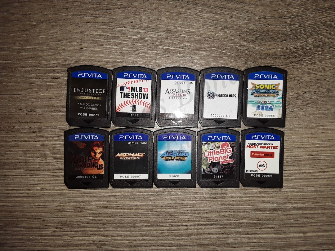Sony PS Vita Games #1 - Etsy