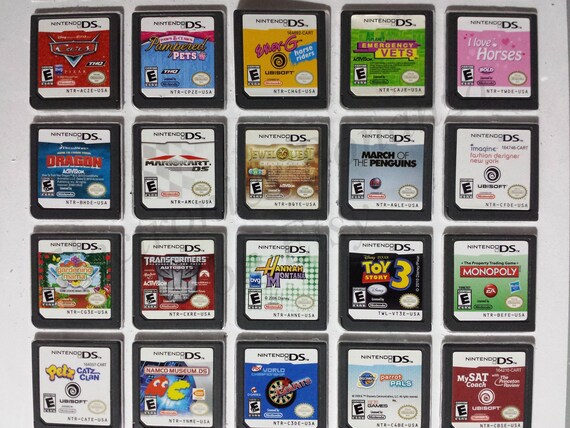 Authentic Nintendo DS Games for DS / Dslite / Dsi / 3DS XL and 