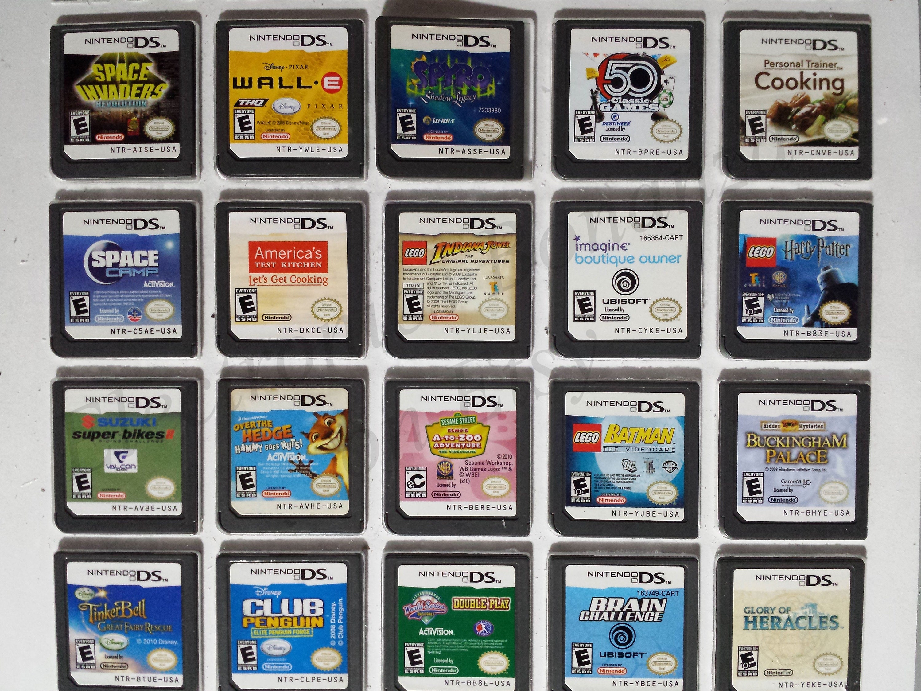 Authentic Nintendo DS Games for DS / Dslite / Dsi / 3DS XL and 2DS
