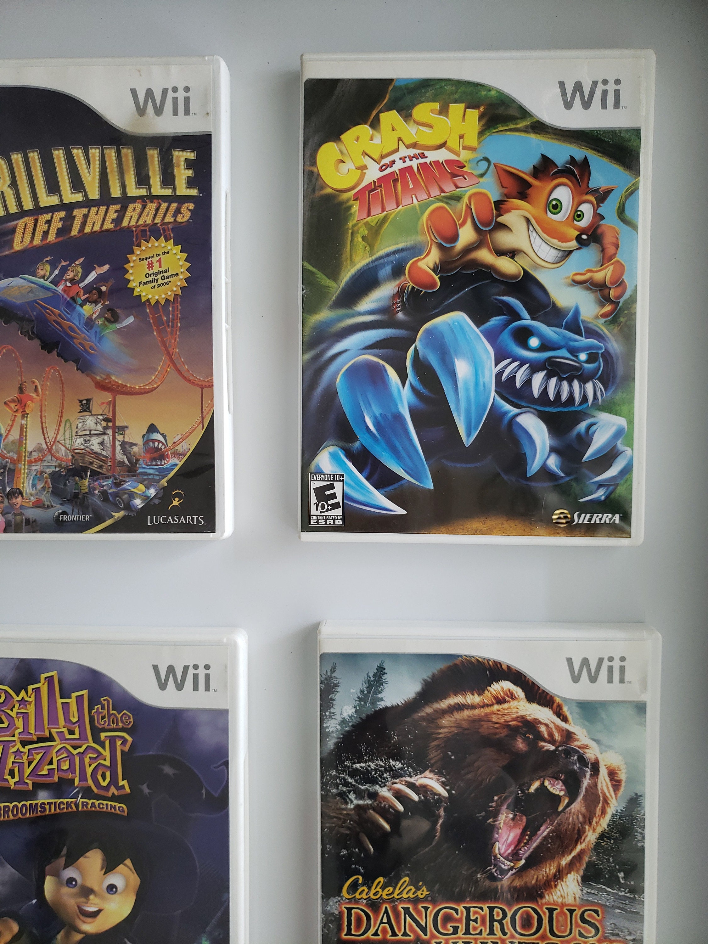 Authentic Nintendo Wii Games - Etsy