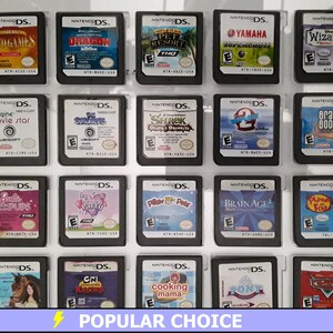 Authentic Nintendo DS Games for DS / DSLite / DSi / 3DS XL and 2DS