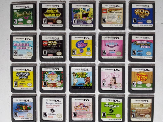 Authentic Nintendo DS Games for DS / Dslite / Dsi / 3DS XL and 2DS