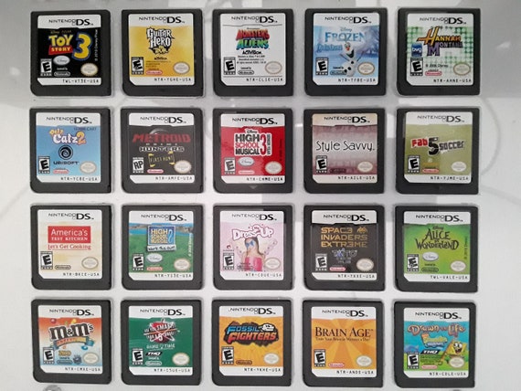 Authentic Nintendo DS Games for DS / Dslite / Dsi / 3DS XL and 