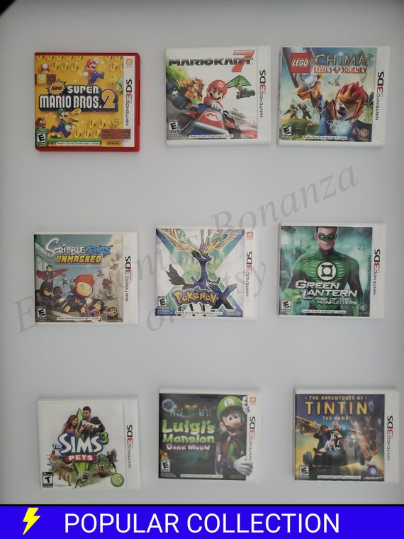 Authentic Nintendo 3DS Games - Etsy