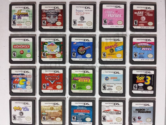 Authentic Nintendo DS Games for DS / Dslite / Dsi / 3DS XL and 2DS