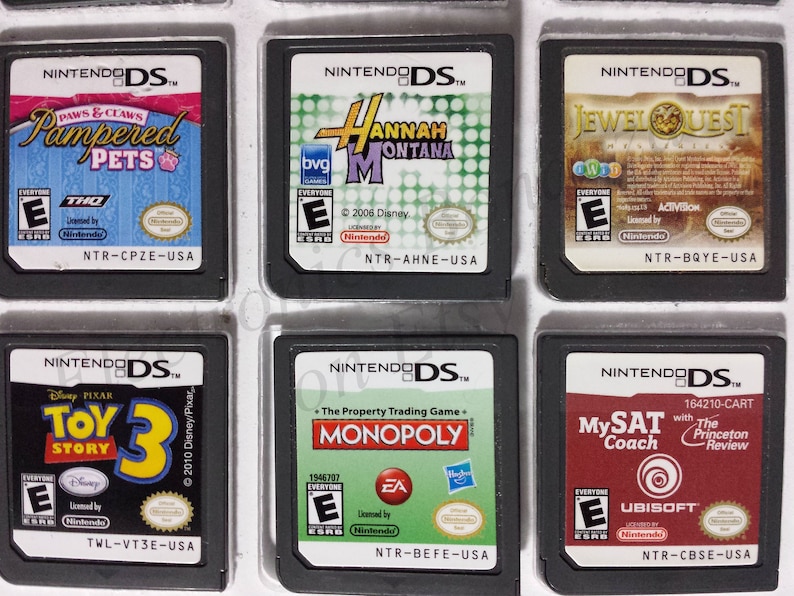 Authentic Nintendo DS Games for DS / DSLite / DSi / 3DS XL and 2DS image 2