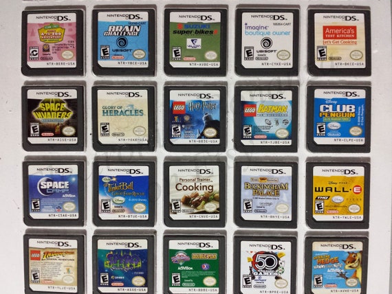 Authentic Nintendo DS Games for DS / Dslite / Dsi / 3DS XL and 2DS