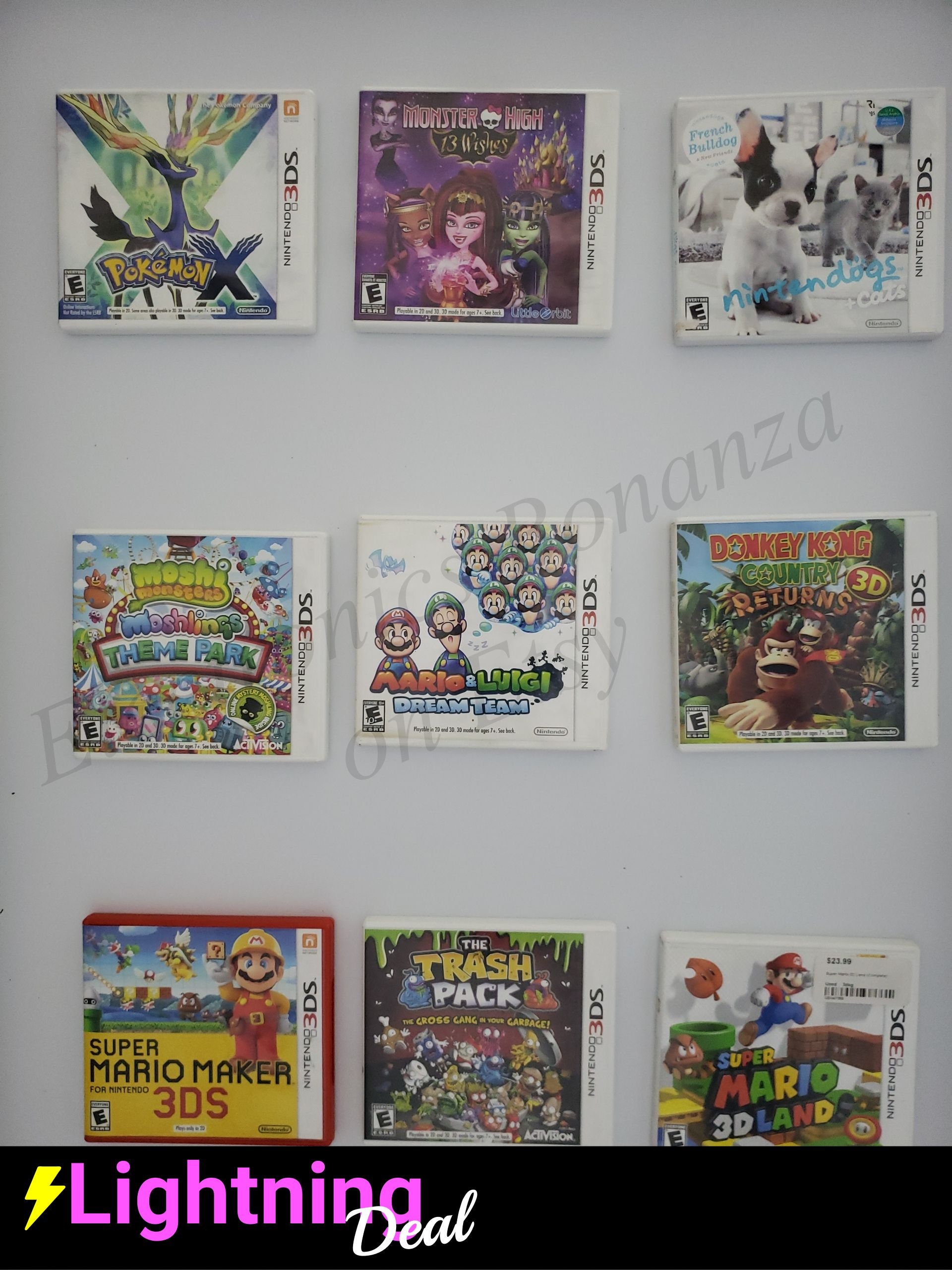 Authentic Nintendo 3DS Games - Etsy