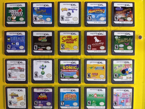 Authentic Nintendo DS Games for DS / DSLite / DSi / 3DS XL and 2DS