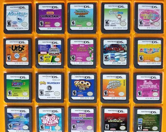 Authentic Nintendo DS Games for DS / Dslite / Dsi / 3DS XL and 2DS