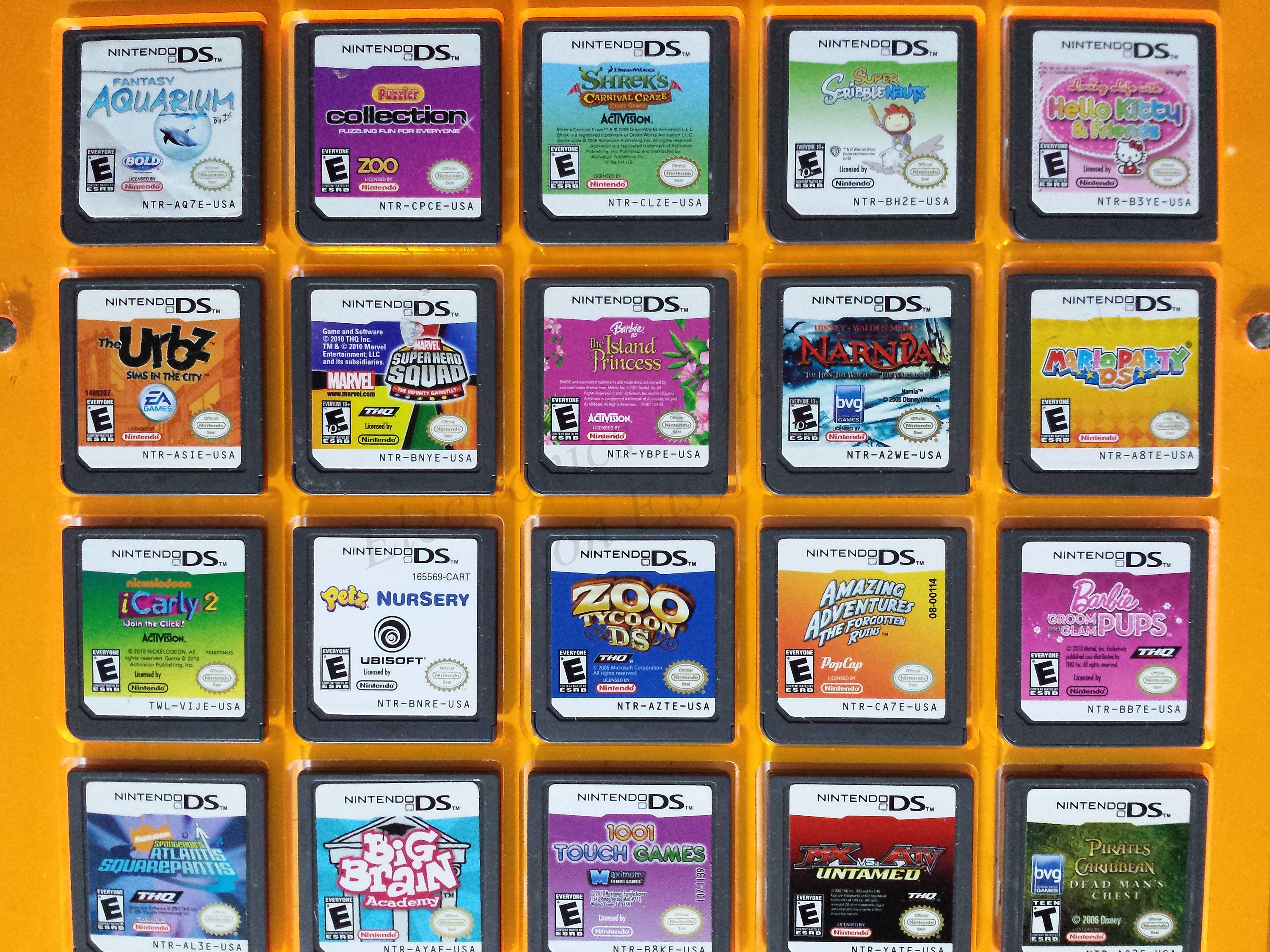 Authentic Nintendo DS Games for DS / Dslite / Dsi / 3DS XL and 2DS