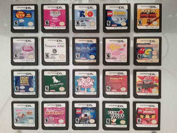 LOT 20 JEUX NINTENDO DS LITE DSI 3DS XL - DIVERS GENRES LOT N°3