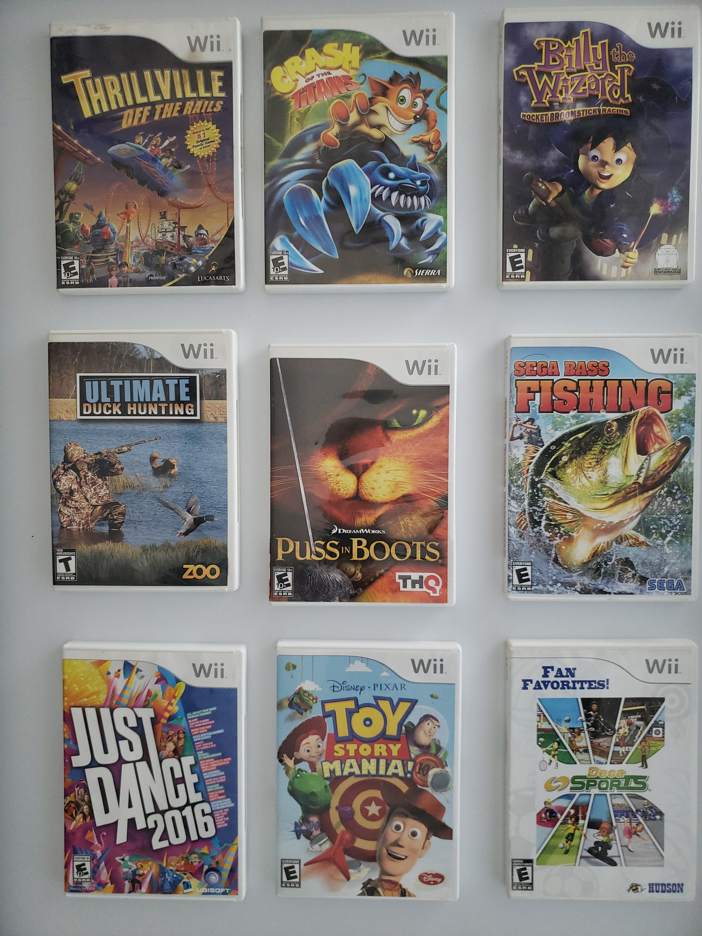 Authentic Nintendo Wii Games - Etsy