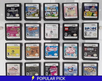 Authentic Nintendo DS Games for DS / DSLite / DSi / 3DS XL and 2DS