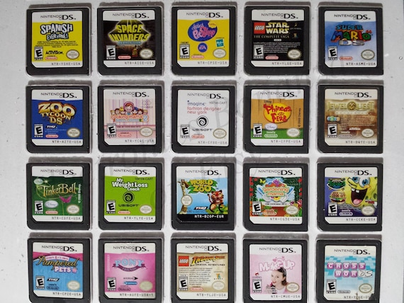 Authentic Nintendo DS Games for DS / Dslite / Dsi / 3DS XL and 2DS
