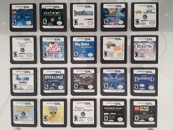 Authentic Nintendo DS Games for DS / Dslite / Dsi / 3DS XL and 2DS