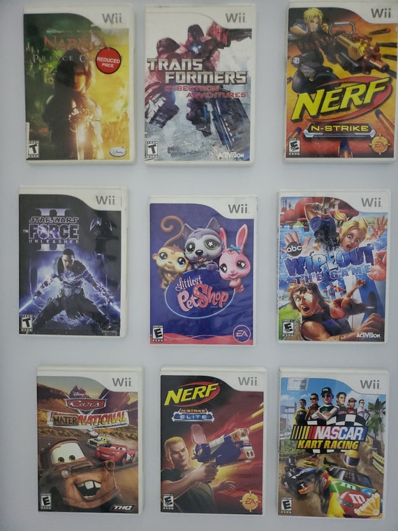 Authentic Nintendo Wii Games - Etsy