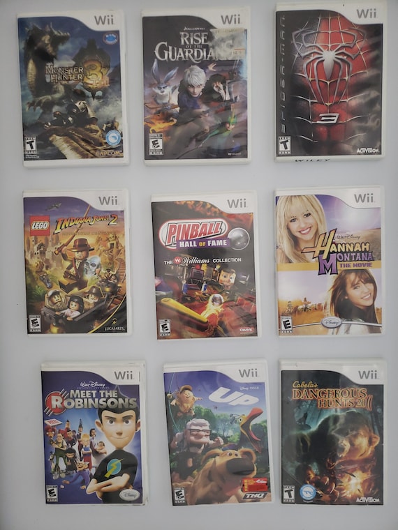 Authentic Nintendo Wii Games - Etsy Canada