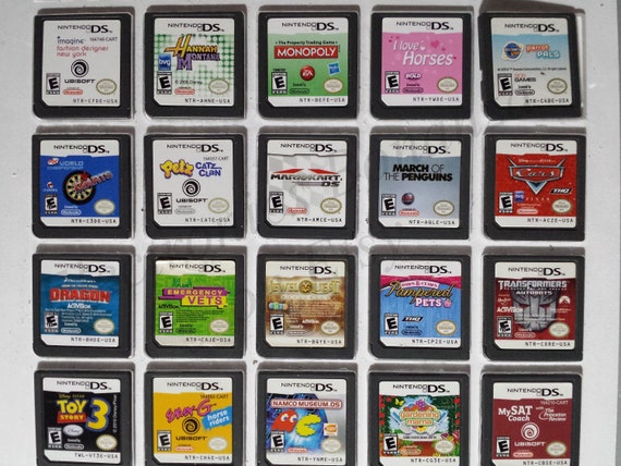 Authentic Nintendo DS Games for DS / Dslite / Dsi / 3DS XL and 2DS 