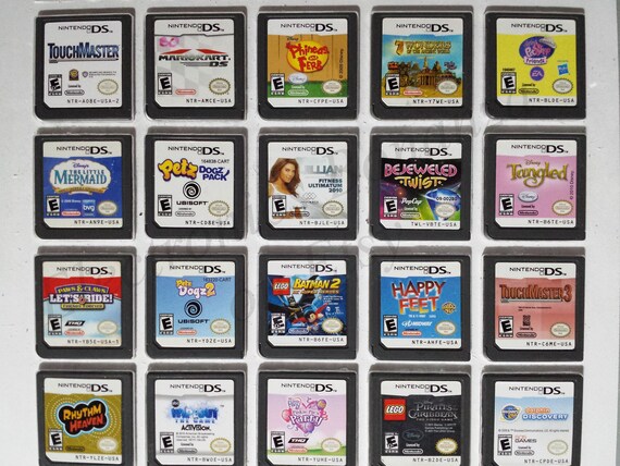 Authentic Nintendo DS Games for DS / Dslite / Dsi / 3DS XL and 2DS