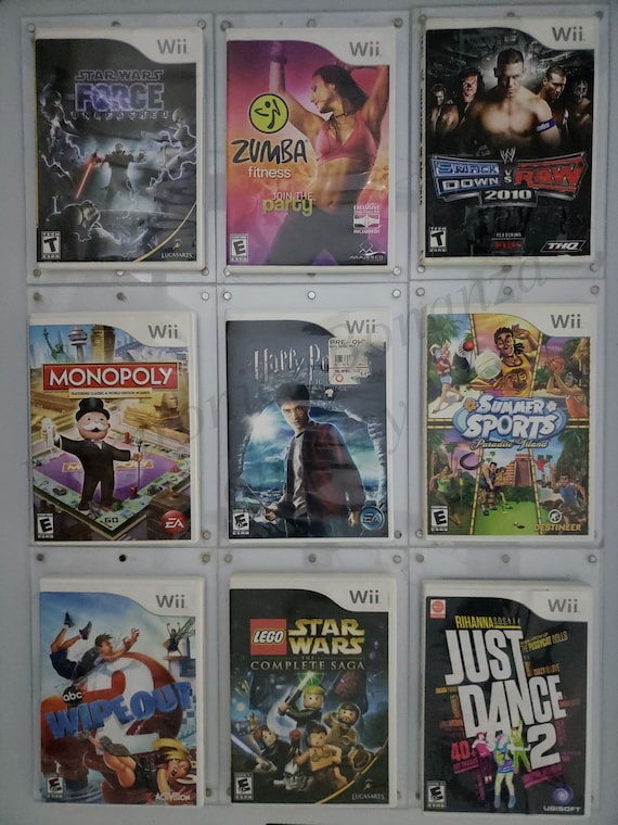 Authentic Nintendo Wii Games - Etsy