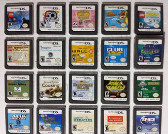 Authentic Nintendo DS Games for DS / Dslite / Dsi / 3DS XL and 2DS