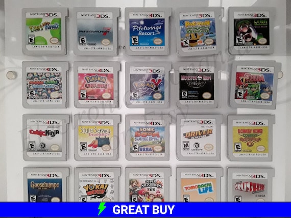 Authentic Nintendo 3DS Games - Etsy