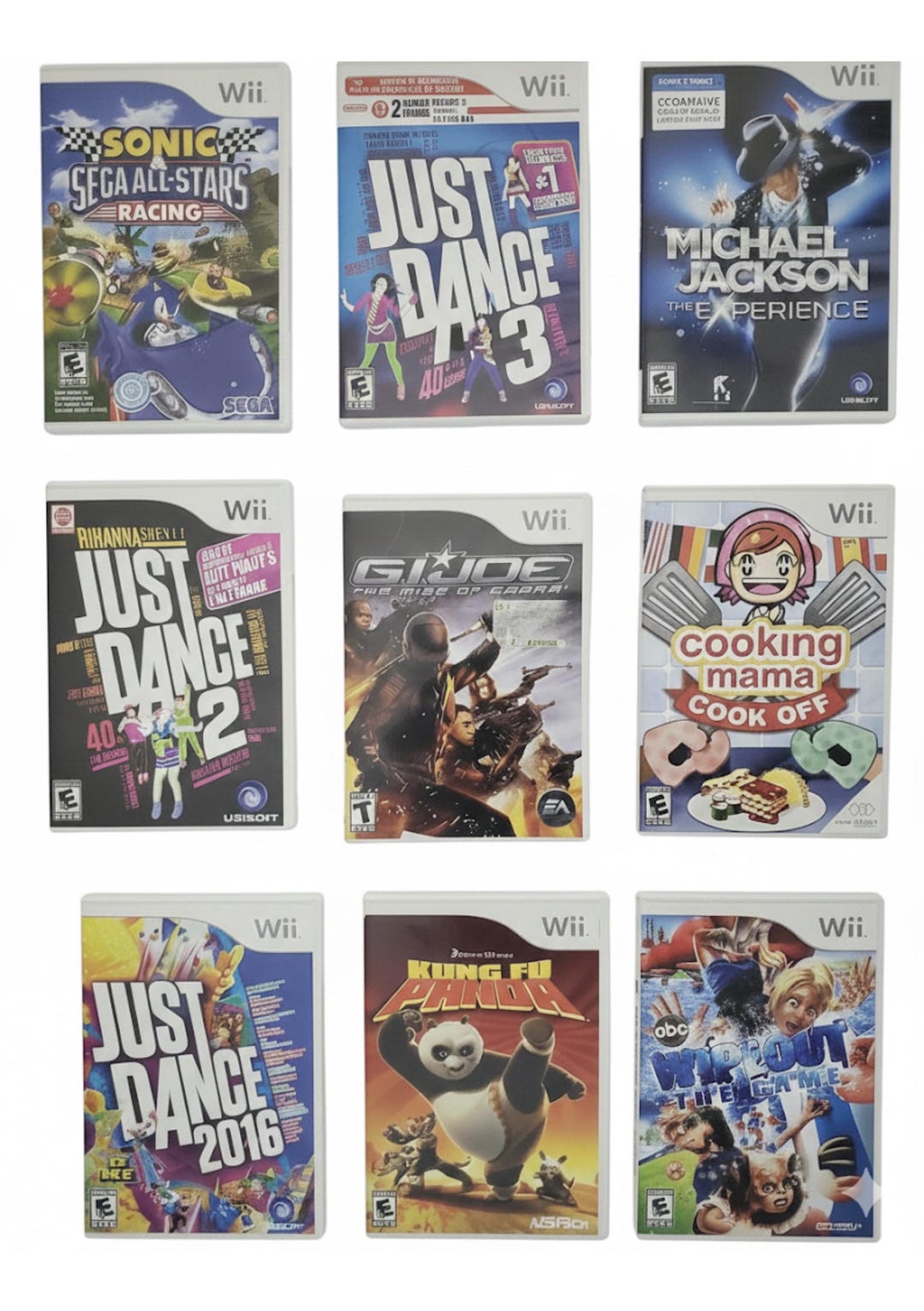 Authentic Nintendo Wii Games - Etsy