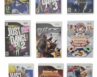 Authentic Nintendo Wii Games - Etsy