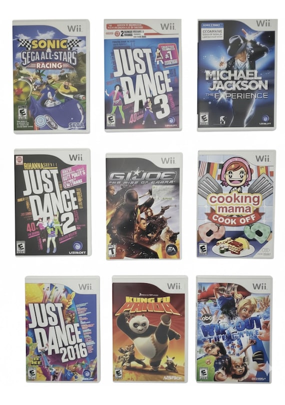 Authentic Nintendo Wii Games - Etsy