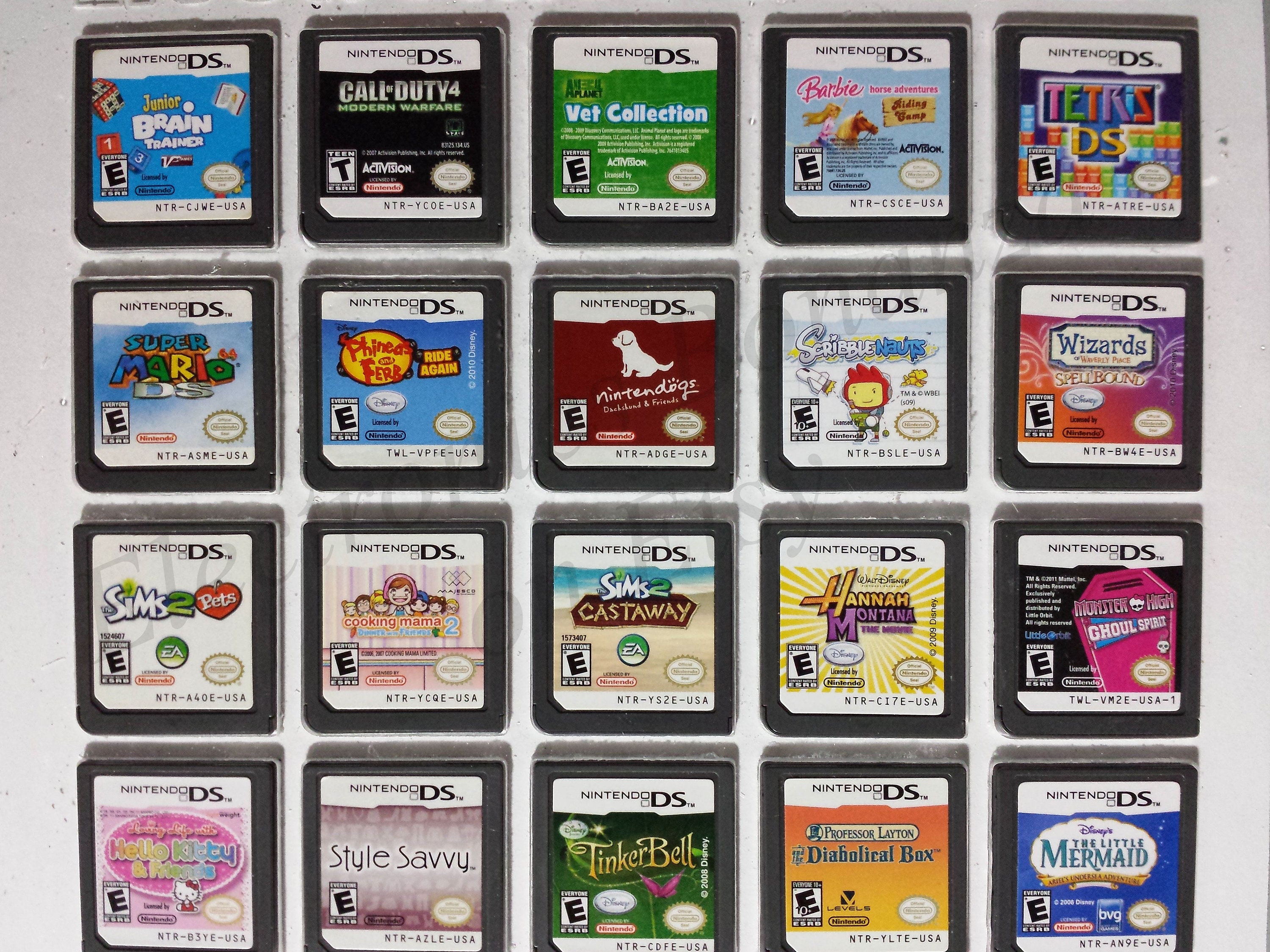 Authentic Nintendo DS Games for DS / Dslite / Dsi / 3DS XL and 2DS