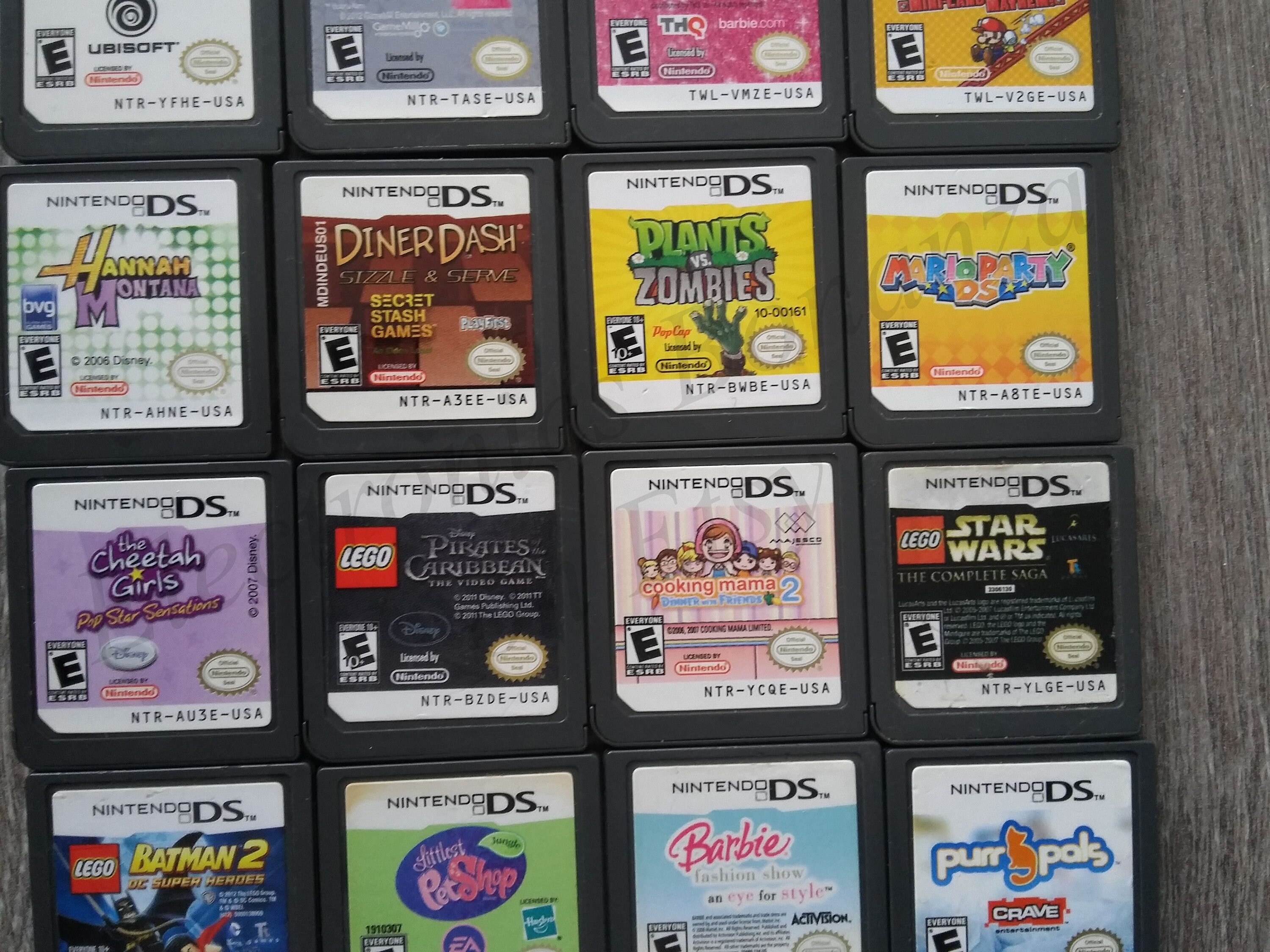 Nintendo DS Games for DS / Dslite / Dsi / 3DS XL and 2DS - Etsy