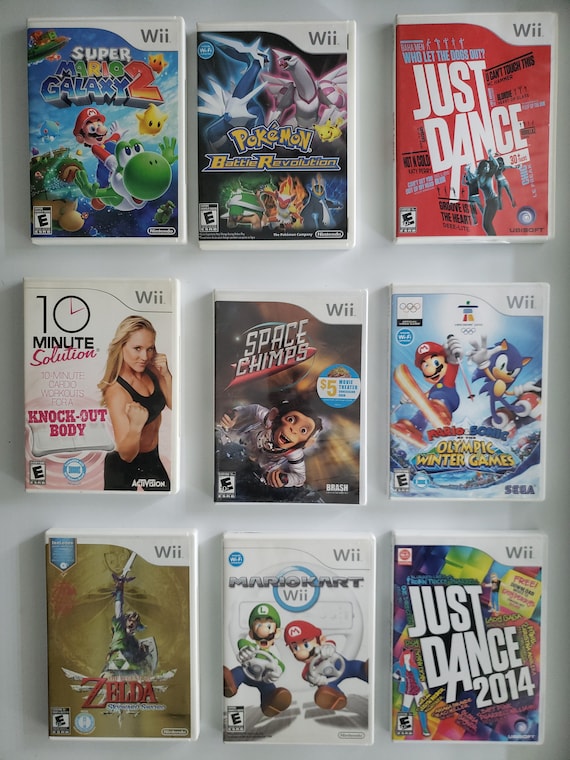 Authentic Nintendo Wii Games - Etsy