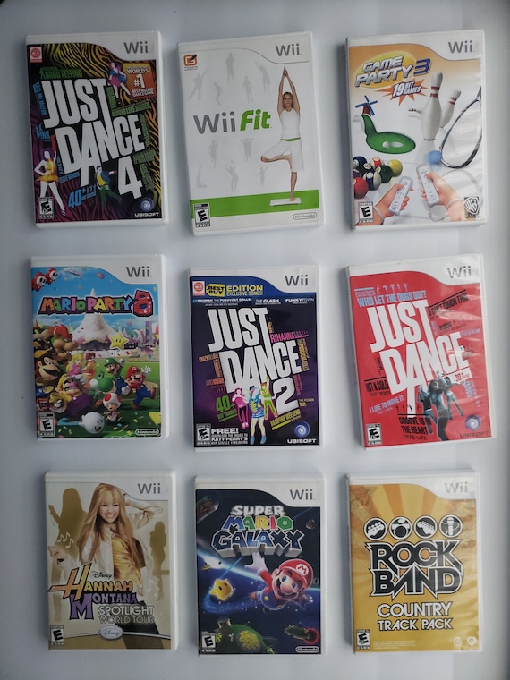 Authentic Nintendo Wii Games - Etsy