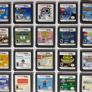 Authentic Nintendo DS Games for DS / DSLite / DSi / 3DS XL and 2DS