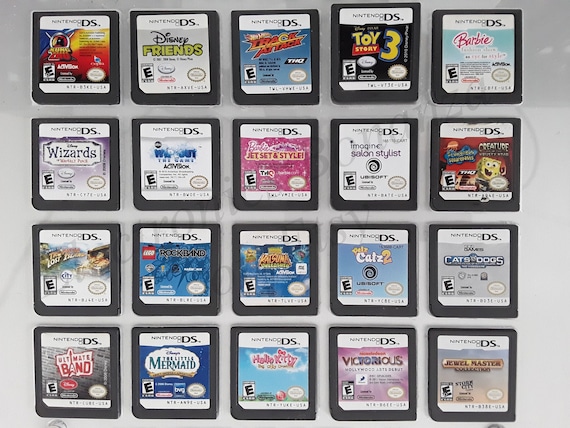 Authentic Nintendo DS Games for DS / Dslite / Dsi / 3DS XL and 2DS