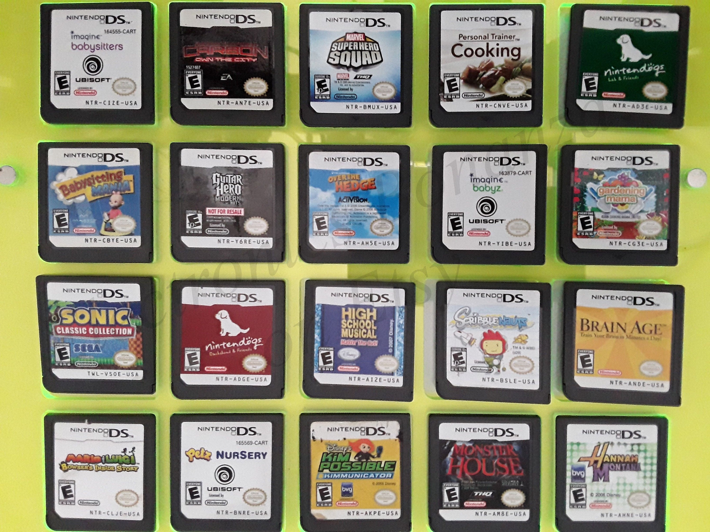 Authentic Nintendo DS Games for DS / Dslite / Dsi / 3DS XL and 2DS