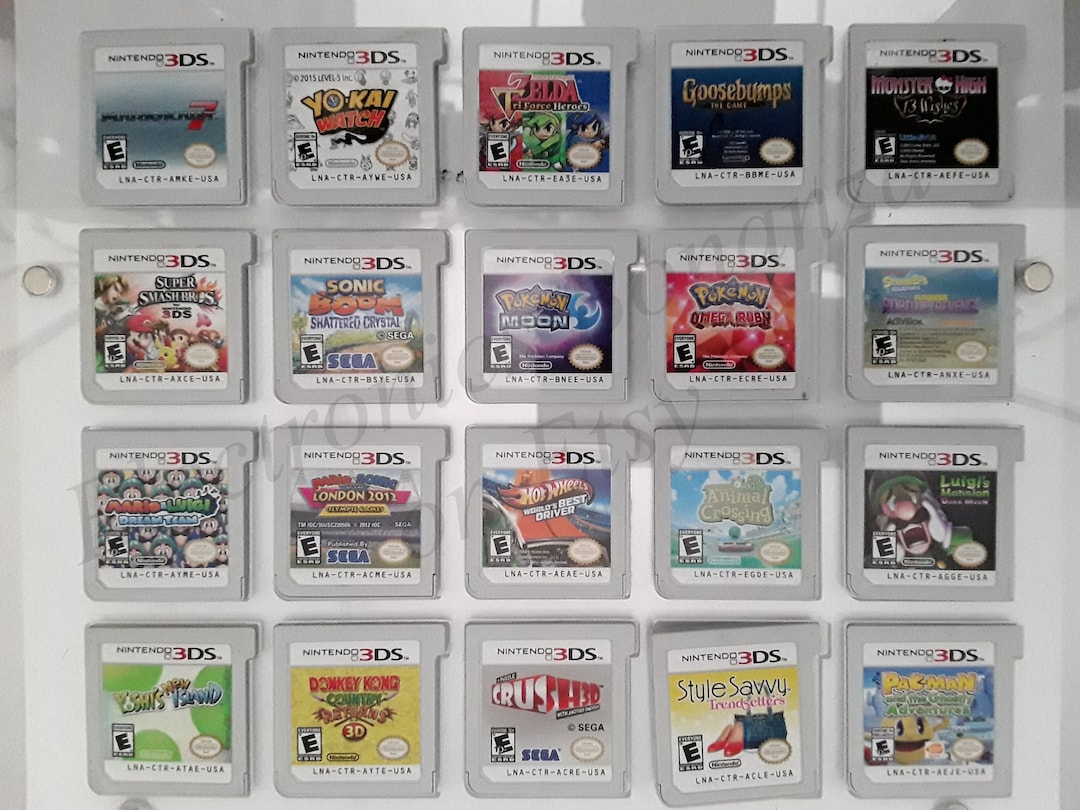Authentic Nintendo DS Games for DS Dslite Dsi 3DS XL and 2DS