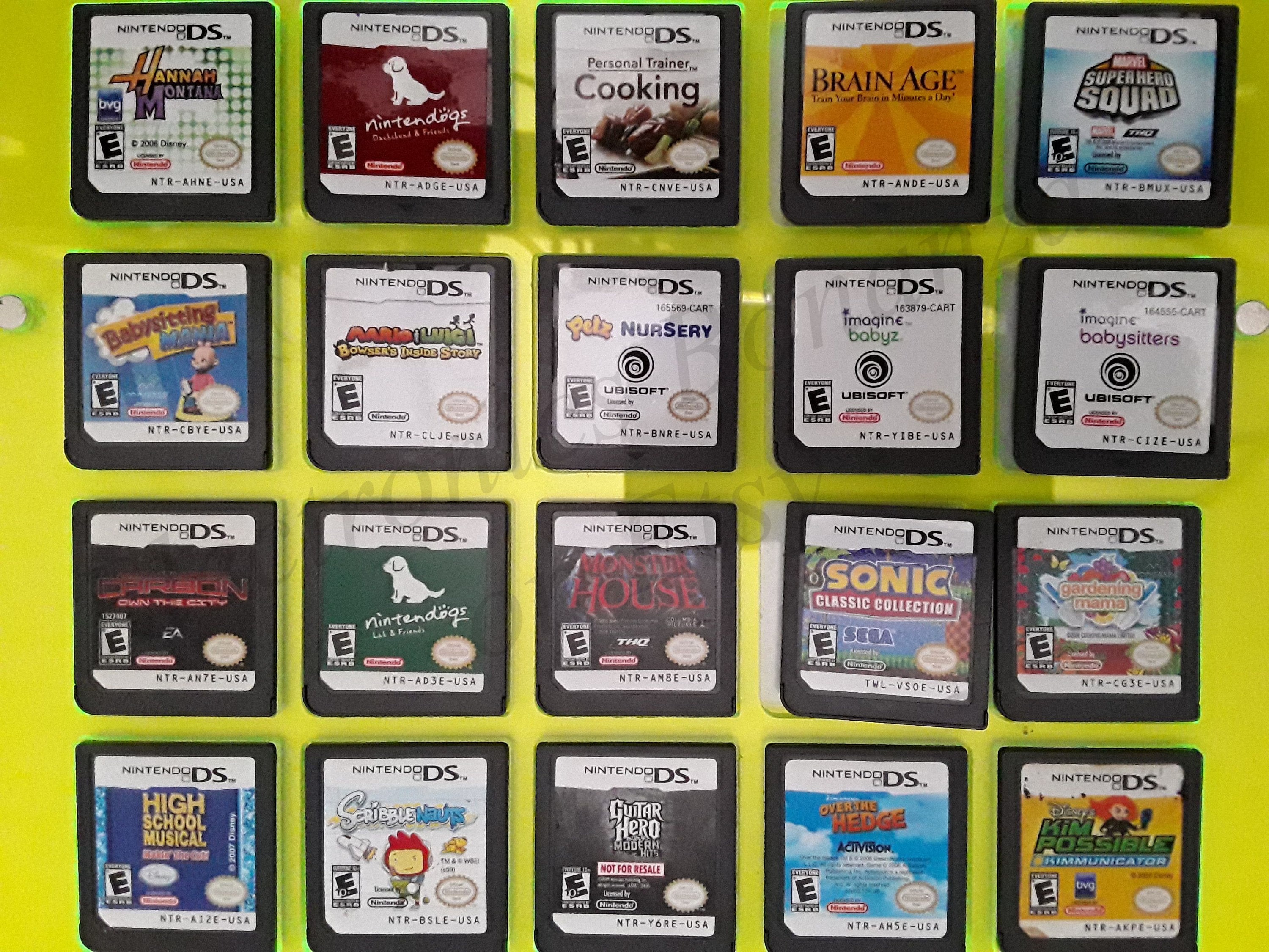 Authentic Nintendo DS Games for DS / Dslite / Dsi / 3DS XL and 2DS