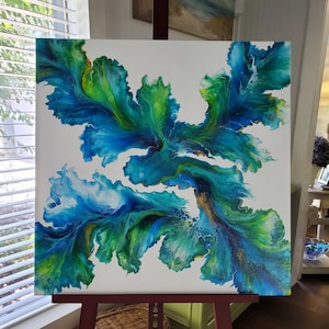 Abstract painting, 24x24