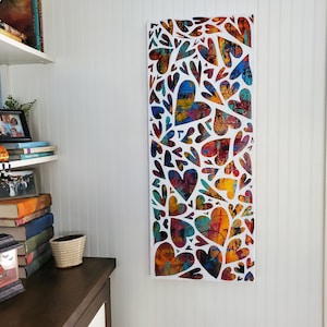 Love painting, hearts.   THIS IS LOVE