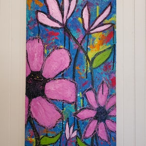 Colorful abstract painting