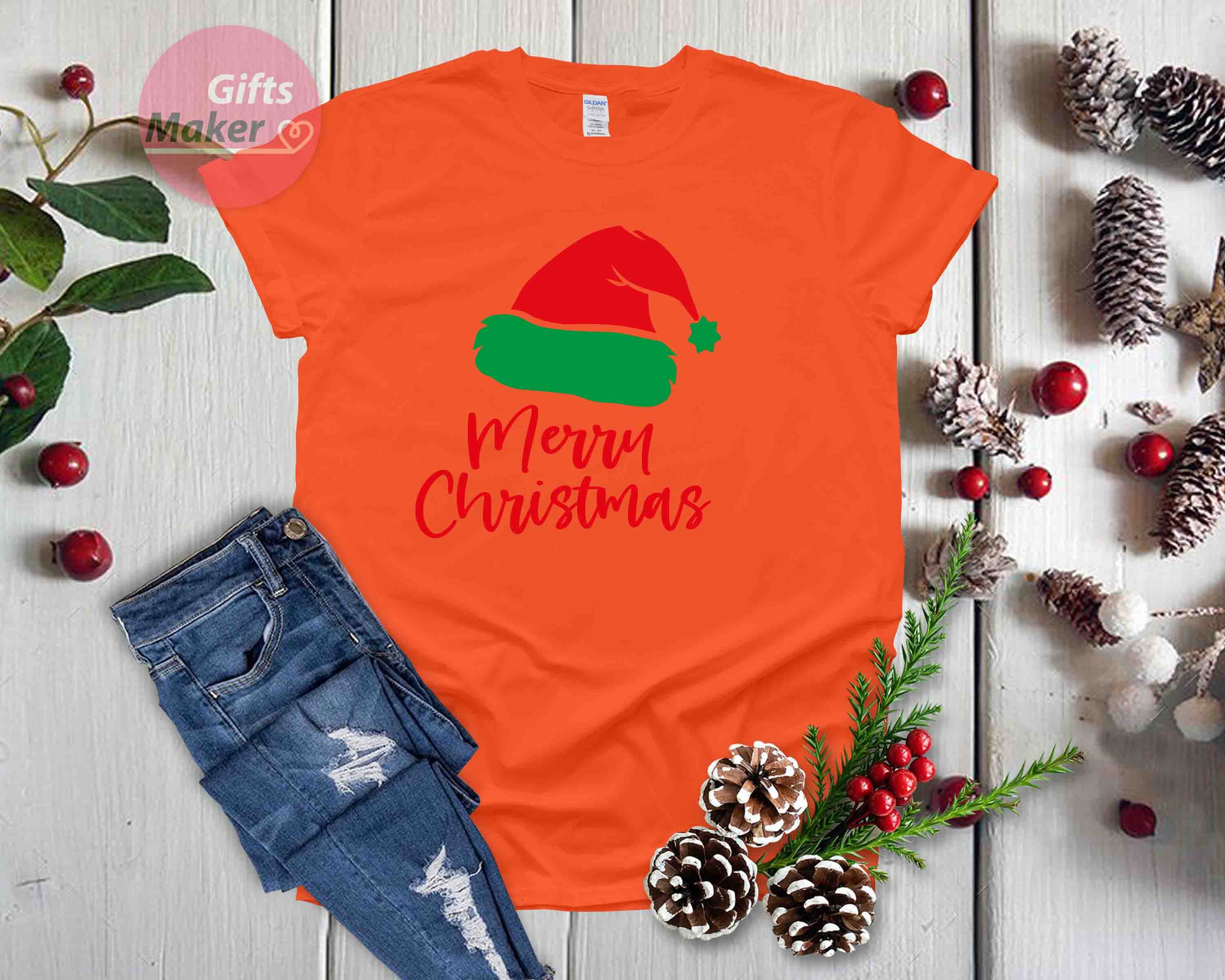 Merry Christmas Tshirt Funny Christmas Shirtvacation Shirt Etsy UK