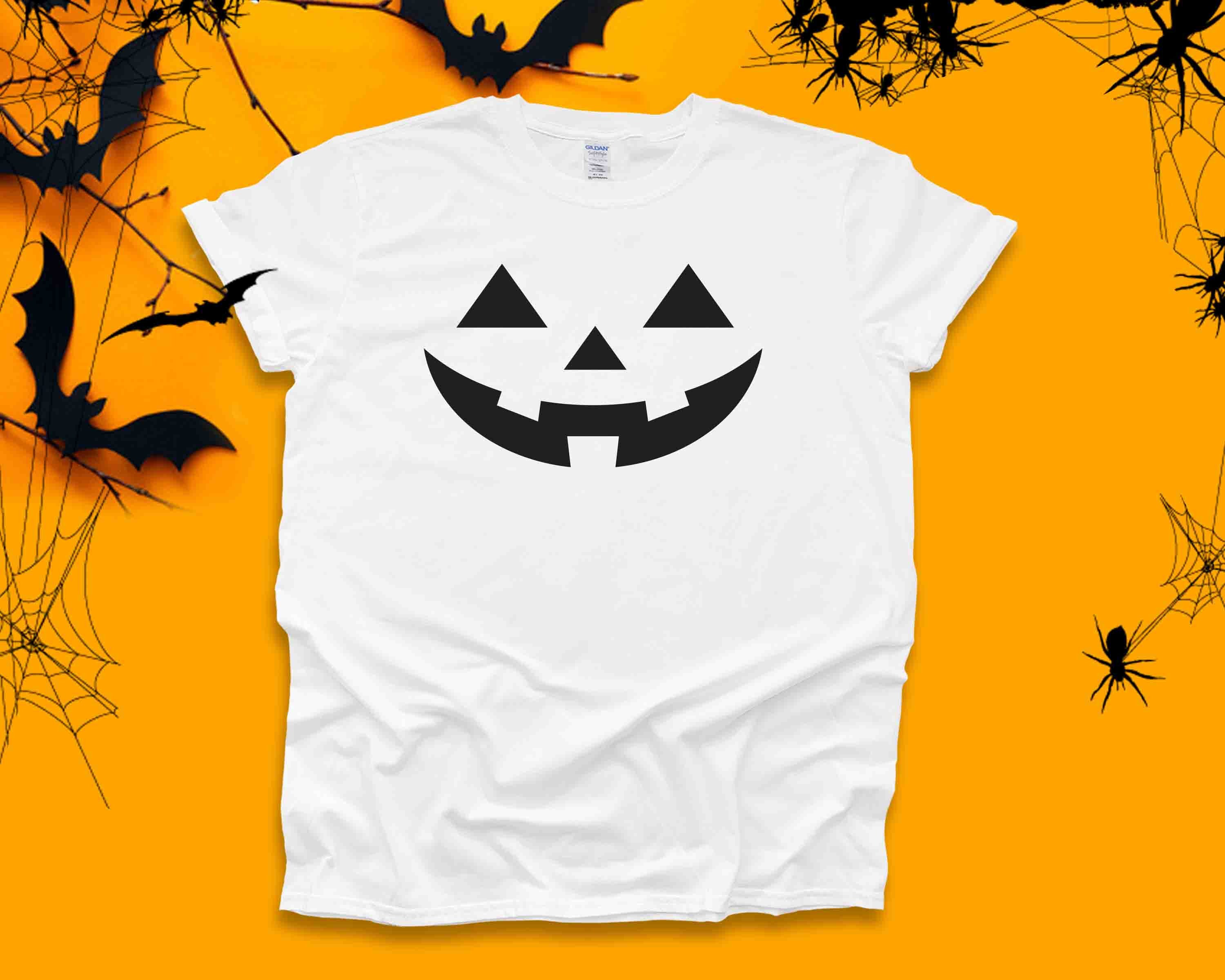 Discover Halloween PUMPKIN Face Shirt, Halloween Shirt for Men/Women,Pumpkin Lover Shirt,Scary Family Shirt,Halloween Party Tee,Halloween Gift France